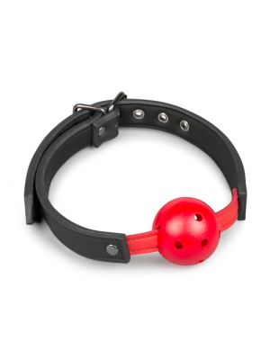 Knebel-Ball Gag With PVC Ball - Red - image 2