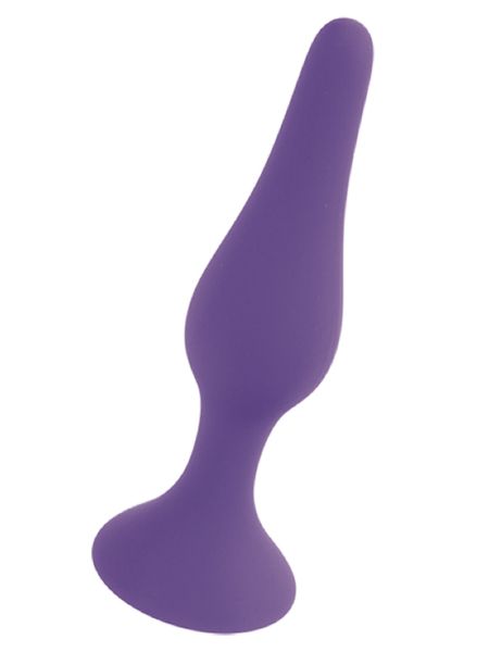 Korek analny plug silikonowy przyssawka 15cm sex