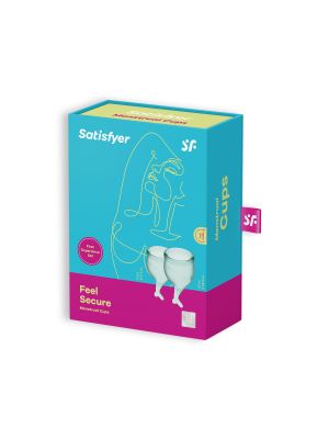 Kubeczki menstruacyjne Satisfyer Feel Secure 2 szt - image 2