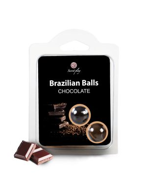Kulki brazylijskie nawilżające lubrykant czekolada