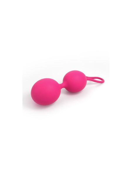 Podwójne kulki gejszy kegla Dorcel Dual Balls Pink - 3