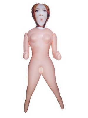 Lalka erotyczna 3d masturbator wibrujący 3 dziury - image 2