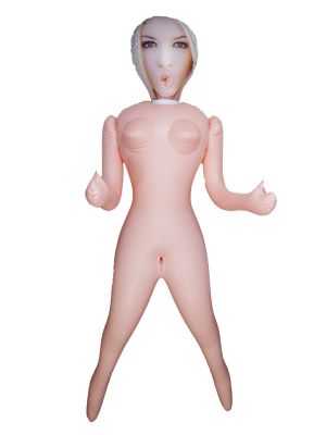 Lalka erotyczna dmuchana 3 otwory realna twarz - image 2